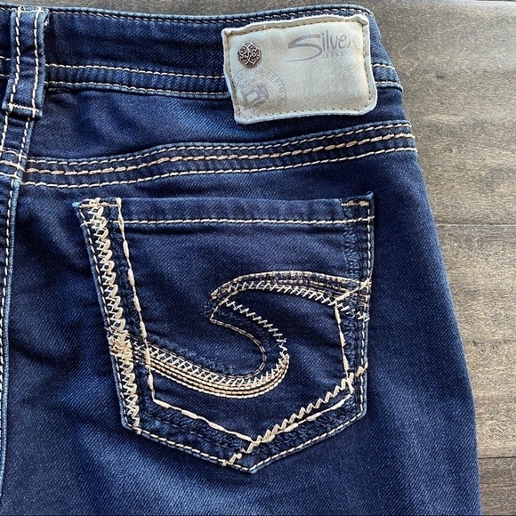 SILVER Suki Mid Pencil Skinny Joga Jeans 29 X 31 - Picture 5 of 11